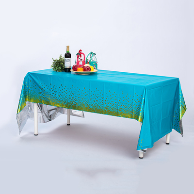 Waterproof Rectangular Cloth Tablecloths CPP For Formal And Informal Events In Assorted Colors