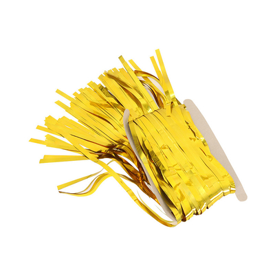 Vibrant Bright Gold Foil Curtain In Festive Colors Bringing Excitement And Fun To Celebrations